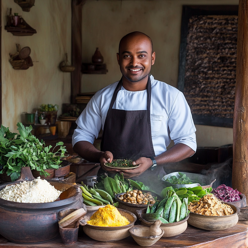 Symbolbild Ayurvedischer Koch